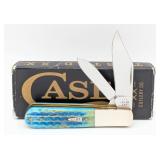 2024 Case XX Sea Dragon Burnt Caribbean Blue Bone