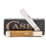 2024 Case XX Smooth Antique Bone Fluted Razor 6100