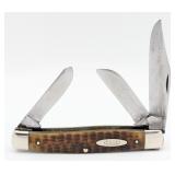 1920-40 Case Tested XX Green Bone Stockman