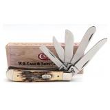 1996 Case XX Stag 5-Blade Mini Trapper 5507