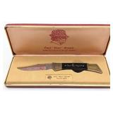 Ltd 1982 Case XX Paul "Bear" Bryant Slick Black