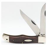 1973 Case XX Jigged Wood Folding Hunter 6265