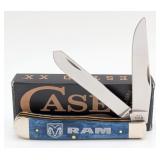 2024 Case XX Navy Blue Bone Dodge Ram Trapper 6254