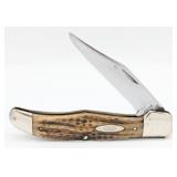 1940-64 Case XX Green Bone Folding Hunter Knife 61