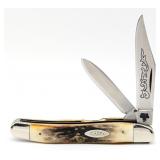 1977 Case XX Blue Scroll Stag Medium Texas Jack Kn