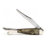 1905-20 Case Bradford Celluloid Lady Leg Folding K