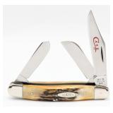 1978 Case XX Red Letter Stag Medium Stockman 5347