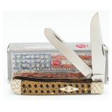 2019 Case XX Engraved Synth Black Art Deco Trapper