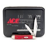 2001 Case XX Ace Hardware Red Bone Peanut 6220 w/