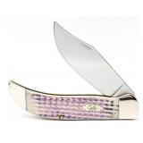 2005 Case XX Periwinkle Bone Large Clasp Folding K