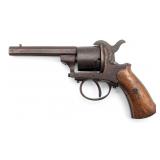 Belgian 9mm Pinfire Revolver