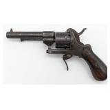 Belgian LeFaucheux 7mm Pin Fire 6-Shot Revolver