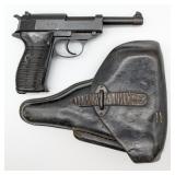 WWII German 1942 Walther P.38 9mm Semi Auto Pistol