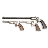 (3) J. Stevens .22 LR Tip-Up Single Shot Pistols