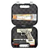 NIB Donald J. Trump Engraved Glock 43X 9mm Semi Au