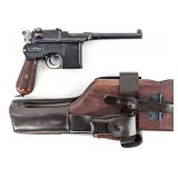 Mauser C96 Broomhandle 7.63 x 25mm Semi Auto Pisto