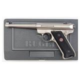 Ruger MK II .22 LR Semi Auto Pistol w/ Case