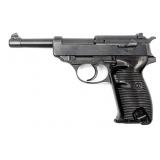 WWII German Spreewerk cyq P.38 9mm Pistol w/ Holst