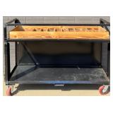 Customized Industrial Ammo Cart on Wheels