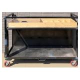 Customized Industrial Ammo Cart on Wheels