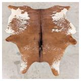 Brazilian Brown & White Salt & Pepper Tanned Cowhi