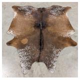 Brazilian Brown & White Salt & Pepper Tanned Cowhi