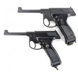(2) Healthways Plainsman 175 CO2 Air Pistols