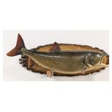 Absolute Giant Lake Trout Full Body Taxidermy on L