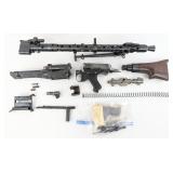 WWII German MG-34 Torch Cut Parts Kit