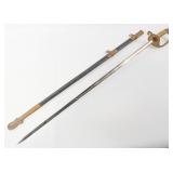 United States Navy M1852 Numbered Dress Sword w/ S