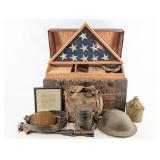WWI Named US Soldier Personals Trunk