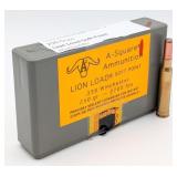 17 Rnds of A-Square Ammunition .338 WIN 250gr Lion