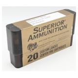 20 Rnds of Superior Ammunition 500 Nitro Caliber 5