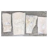 (4) Springbock, Impala, & Duiker Salt Dried Cape &