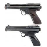 (2) Crosman 150 .22 Cal Pellet Air Pistols