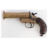 WWI British Webley & Scott MkIII Flare Pistol