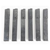 (6) WWII German MP40 Stick Magazines