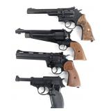 (4) Crosman Replica Firearm Air Pistol