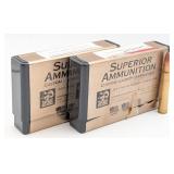 40 Rnds of Superior Ammunition 375 H&H 300gr Troph