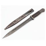 WWII German 1943 E&F Horster asw K98k Bayonet w/ S
