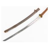 WWII Japanese Yoshiharu Shin Gunto Officers Sword