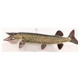 42in Fiberglass Tiger Musky Taxidermy Mount