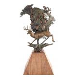 2001 Fred Boyer Bronze "Big Five" Antlered Game