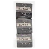 150 Rnds of Fiocchi 5.7x28 40gr Tipped HP Cartridg