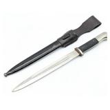 WWII German Puma Dress Bayonet w/ Scabbard & Frog
