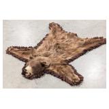 Small Brown Bear Pelt Rug Taxidermy