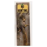 Fox Squirrel Full Body Taxidermy on Barnwood