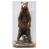 Giant Alaskan Brown Bear Full Body Taxidermy Mount