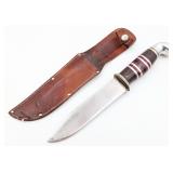 WWII Pacific Theater Fighting Knife w/ Sheath