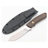 Dozier Knives Canvas Micarta Skinner w/ Kydex Shea